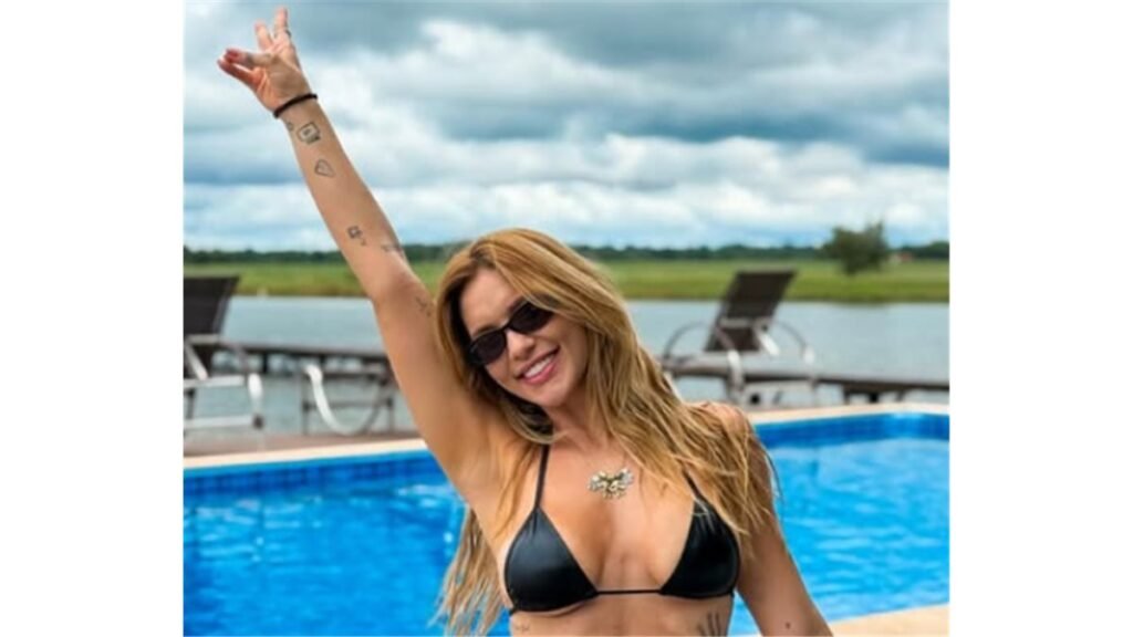 Seios novos, umbigo renovado e muita risada: Virginia Fonseca brinca com Zé Felipe após cirurgia