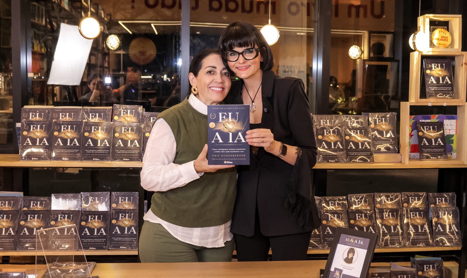 Lançamento de livro da Editora Leader sobre Inteligência Artificial reúne convidados em noite de sucesso na Livraria Líder