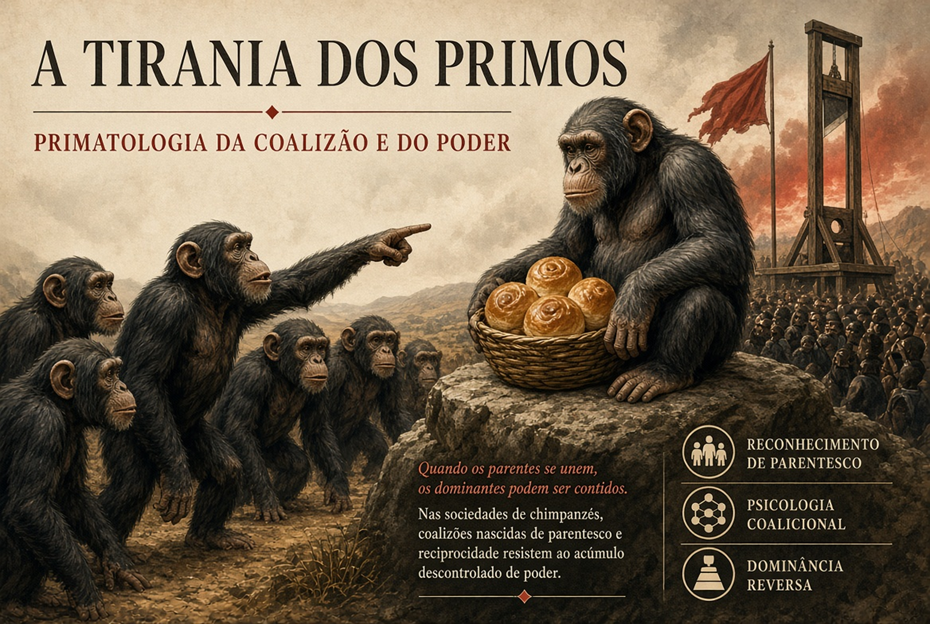 “Pois que comam brioches”: a primatologia da tirania dos primos