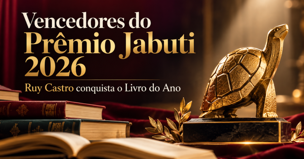 Prêmio Jabuti 2026: Ruy Castro conquista Livro do Ano e premiação celebra a diversidade da literatura brasileira